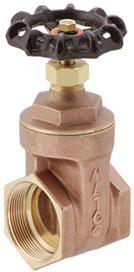 3" Brass Gate Valve - 200WOG 125WSP