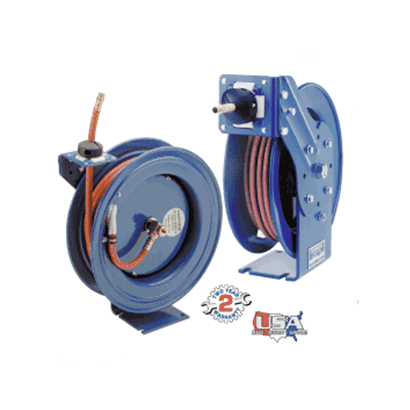 Coxreel Retractable Air Hose Reel with 1/4 x 25' Air Hose