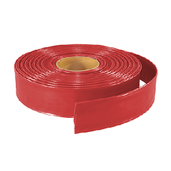 2 Red Discharge Hose - 300 ft roll