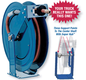 3/8 x 50' Coxreels Air Hose Reel - Factory Direct Prices